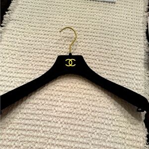 Black Chanel hanger almost new.
